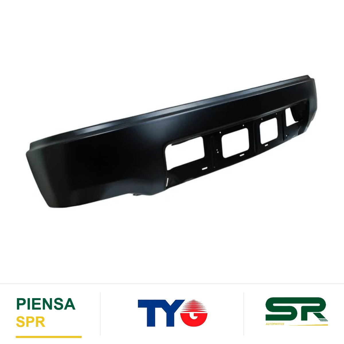 DEFENSA DELANTERA PARA PINTAR SIN FARO PARA NIEBLA SIN HOYO PARA SENSOR CHEVROLET PICKUP 2014-2015 TYG