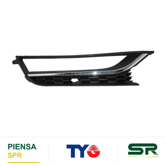REJILLA DERECHO PARA FARO DE NIEBLA CROMADA VOLKSWAGEN PASSAT 2012-2015 C / MOLD PANAL TYG