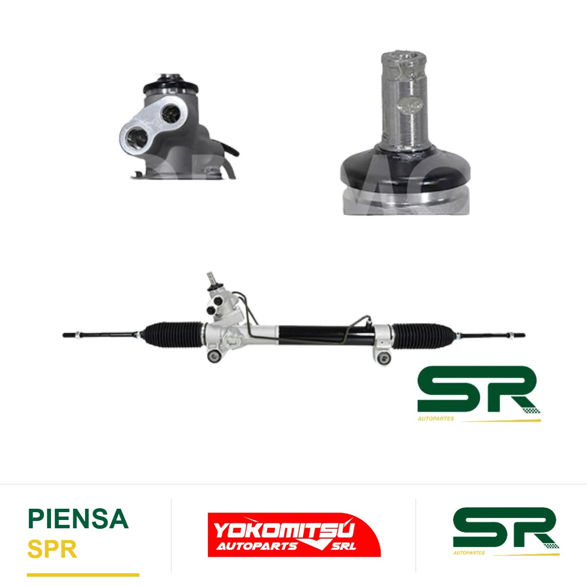CAJA DE DIRECCIÓN HIDRÁULICA CON BIELETAS SIN TERMINALES (EQUINOX 05-09/TORRENT 06-09/SATURN VUE 08-10/SZ XL7 07-09) CAPTIVA 2.4L/3.0L/3.6L 2008-2015 YOKOMITSU