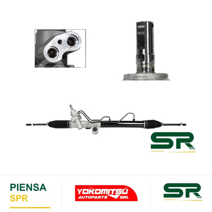 CAJA DE DIRECCIÓN HIDRÁULICA CON BIELETAS SIN TERMINALES (HUMMER H3T 08-10) HUMMER H3 3.7L/5.3L 2006-2010 YOKOMITSU