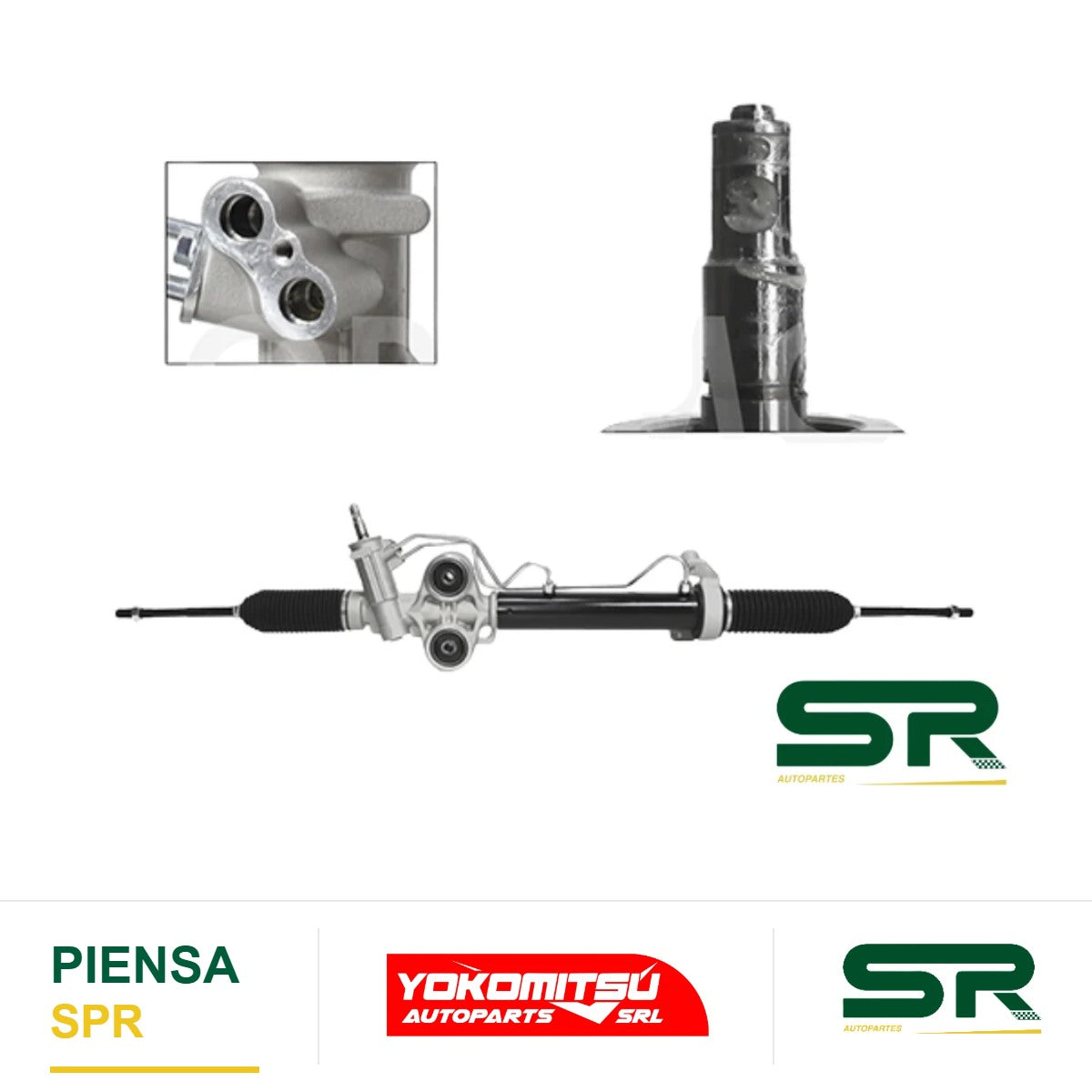 CAJA DE DIRECCIÓN HIDRÁULICA CON BIELETAS SIN TERMINALES (CHEYENNE 07-13/SUBURBAN/TAHOE/AVALANCHE/SIERRA/YUKON/ESCALADE) SILVERADO 1500/2500/3500 2/4WD 2007-2013 YOKOMITSU