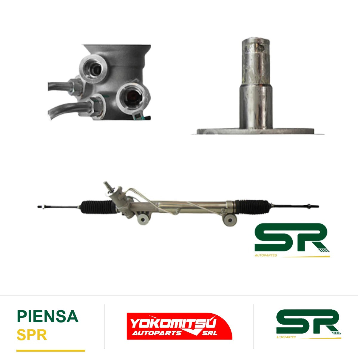 CAJA DE DIRECCIÓN HIDRÁULICA CON BIELETAS SIN TERMINALES (CHEYENNE 99-06/SUBURBAN/TAHOE/AVALANCHE/SIERRA/YUKON/ESCALADE) SILVERADO 1500/2500/3500 2WD 99-06 YOKOMITSU