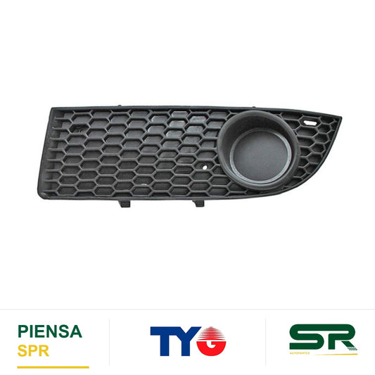 REJILLA IZQUIERDO SIN FARO DE NIEBLA VOLKSWAGEN JETTA CLASICO 2008-2015 AGT TYG