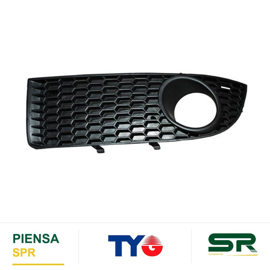 REJILLA IZQUIERDO PARA FARO DE NIEBLA VOLKSWAGEN JETTA CLASICO 2008-2015 AGT TYG