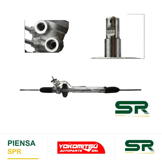 CAJA DE DIRECCIÓN HIDRÁULICA CON BIELETAS SIN TERMINALES (4.3L/4.8L/5.0L/5.3L/5.7L/6.0L/8.1L) EXPRESS VAN 1500/2500/3500 03-24 YOKOMITSU