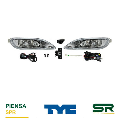 FARO DE NIEBLA JUEGO TOYOTA COROLLA 2005-2008 / CAMRY 2002-2004 TYC