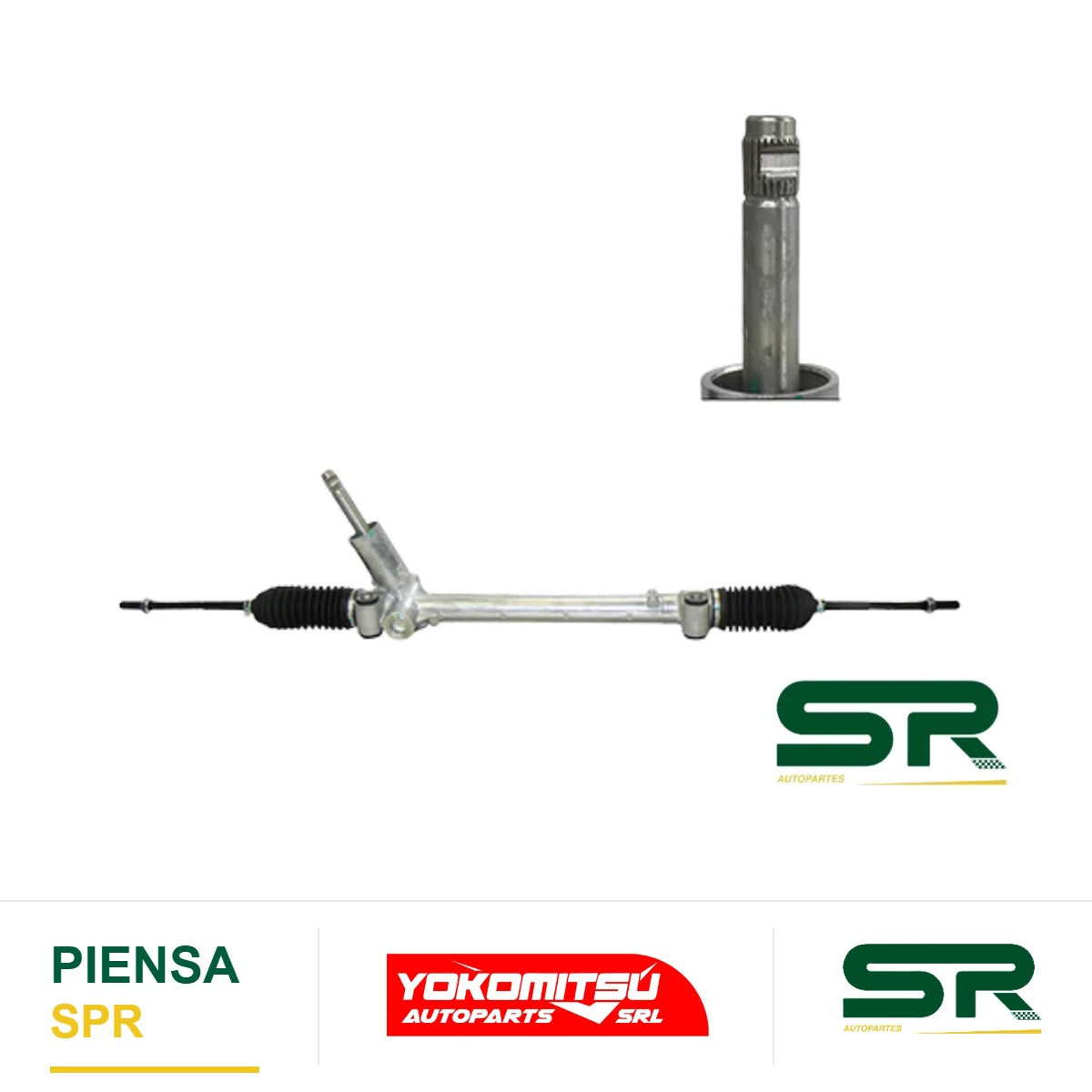 CAJA DE DIRECCIÓN ELECTROASISTIDA CON BIELETAS SIN TERMINALES (ENCORE 14-23) TRAX 1.4L/1.8L 2013-2020 YOKOMITSU