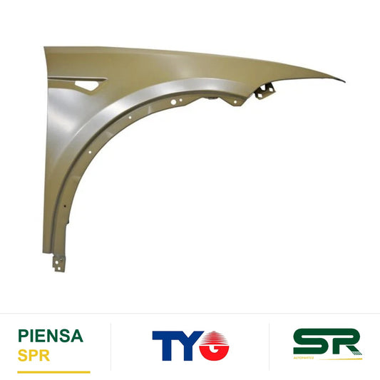 SALPICADERA DERECHA ALUMINIO TESLA MOD X 2022-2024 260306 TYG