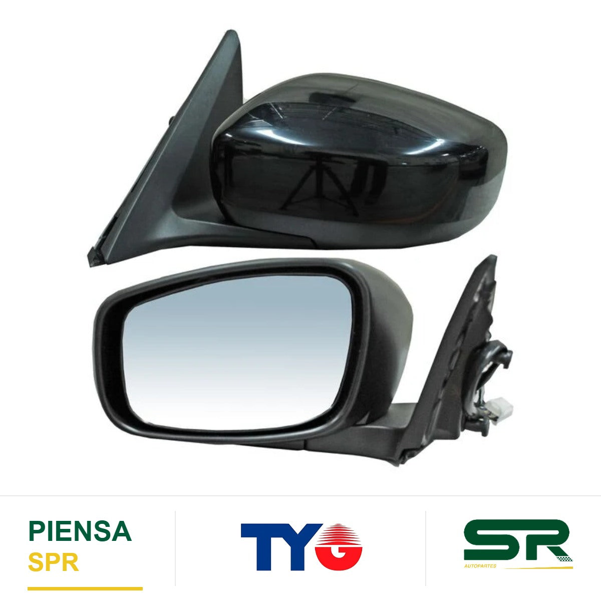 ESPEJO IZQUIERDO ELÉCTRICO CON MEM PARA PINTAR X/ SPORT/ PREMIUM/ JOURNEY/ IPL/ BASE 2P *****2 NISSAN INFINITI G37 / G35 2008-2012 TYG