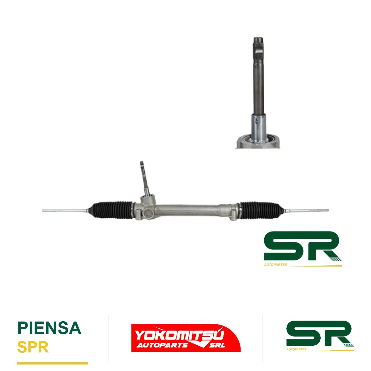 CAJA DE DIRECCIÓN ELECTROASISTIDA CON BIELETAS SIN TERMINALES (500C 12-17/ABARTH 500 12-19) FIAT 500 09-19 YOKOMITSU