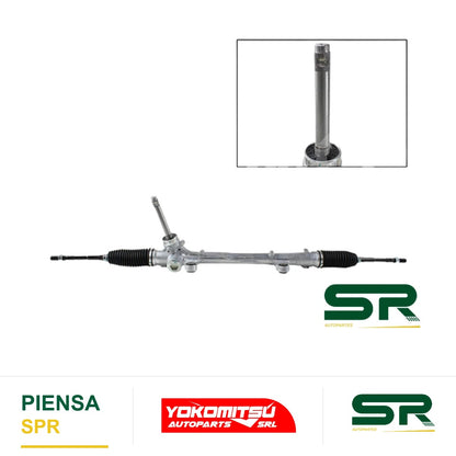CAJA DE DIRECCIÓN ELECTROASISTIDA CON BIELETAS SIN TERMINALES FORTE 1.6L/2.0L 2019-2024 YOKOMITSU