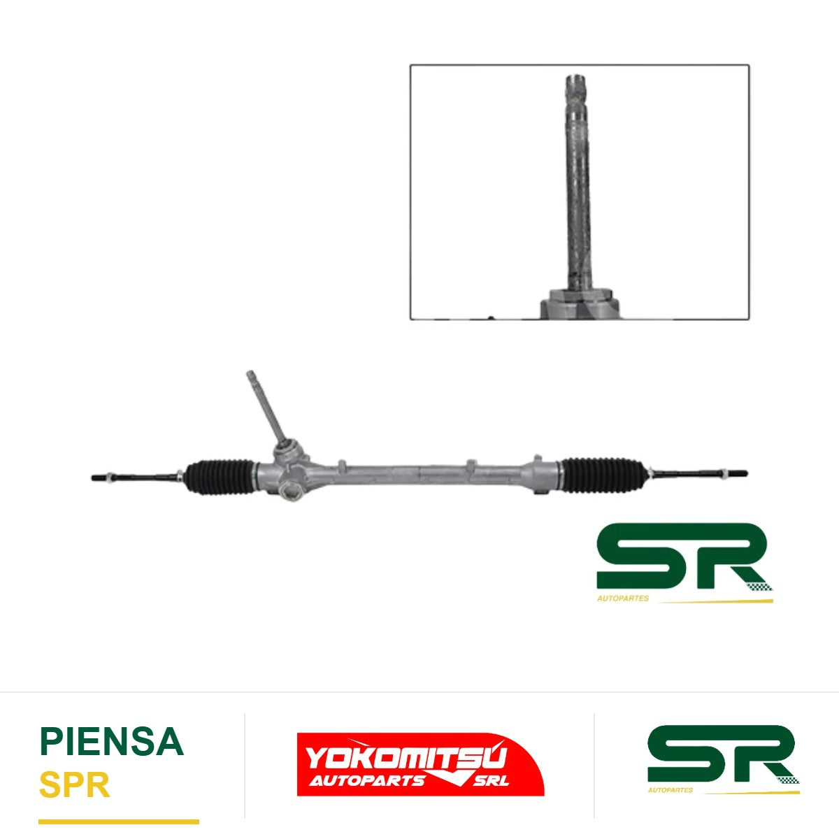 CAJA DE DIRECCIÓN ELECTROASISTIDA CON BIELETAS SIN TERMINALES (ACCENT 1.6L 18-22) (SEDAN/HATCHBACK) RIO 1.6L 2018-2023 YOKOMITSU