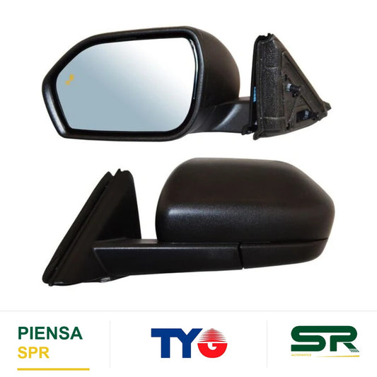 ESPEJO IZQUIERDO ELÉCTRICO 8 PINES CON DESEMPAÑANTE TEXTURIZADO CON SENSOR DE PUNTO CIEGO CON LUZ INFERIOR FORD EXPLORER 2020-2022 TYG