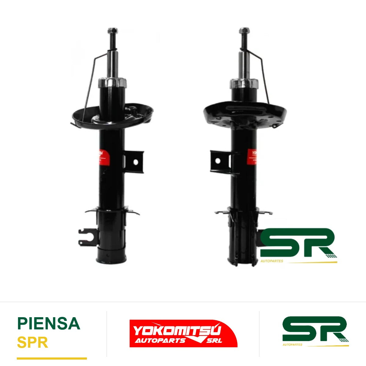 AMORTIGUADOR DELANTERO DERECHO GAS FIAT 500 1.4L 2009-2013 YOKOMITSU
