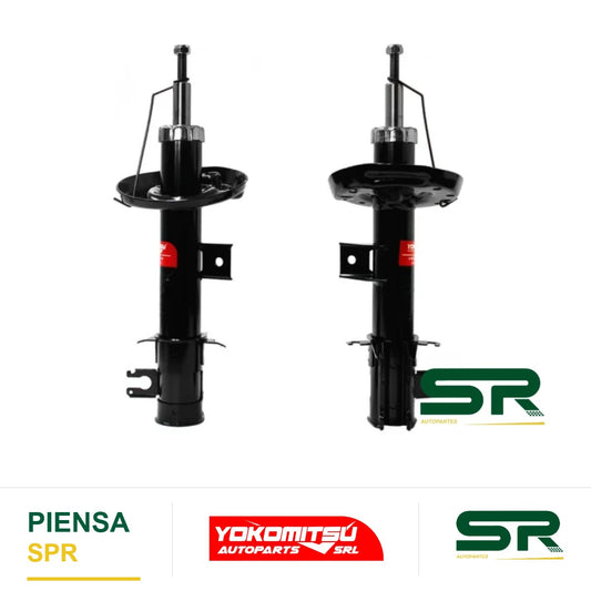 AMORTIGUADOR DELANTERO DERECHO GAS FIAT 500 1.4L 2009-2013 YOKOMITSU