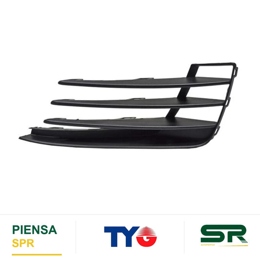 REJILLA IZQUIERDO PARA FARO DE NIEBLA VOLKSWAGEN GOLF GTI 2015-2017 POROSO TYG