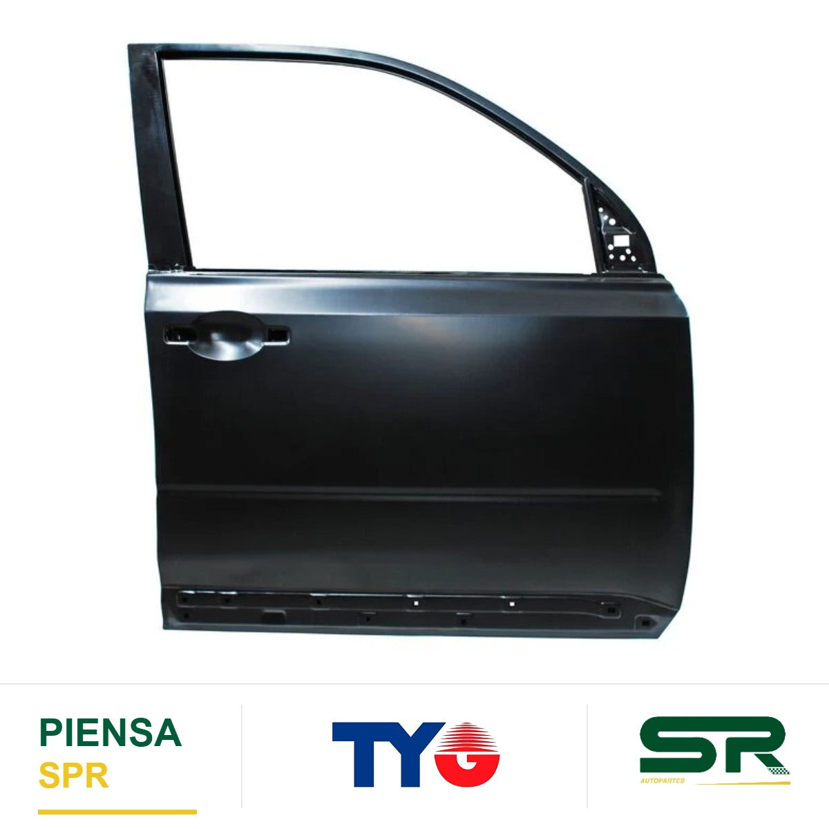 PUERTA DELANTERA DERECHA NISSAN X-TRAIL 2008-2014 C / HOYO P / MOLD TYG