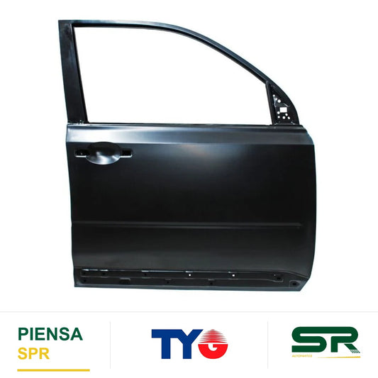 PUERTA DELANTERA DERECHA NISSAN X-TRAIL 2008-2014 C / HOYO P / MOLD TYG