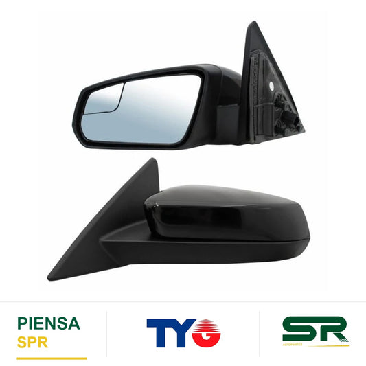 ESPEJO IZQUIERDO ELÉCTRICO CON DESEMPAÑANTE PARA PINTAR CON SENSOR DE PUNTO CIEGO CON LUZ INFERIOR FORD MUSTANG 2013-2014 / FORD GT 2013-2014 / FORD ST 2013-2014 / FORD SHELBY 3 2013-2014 TYG