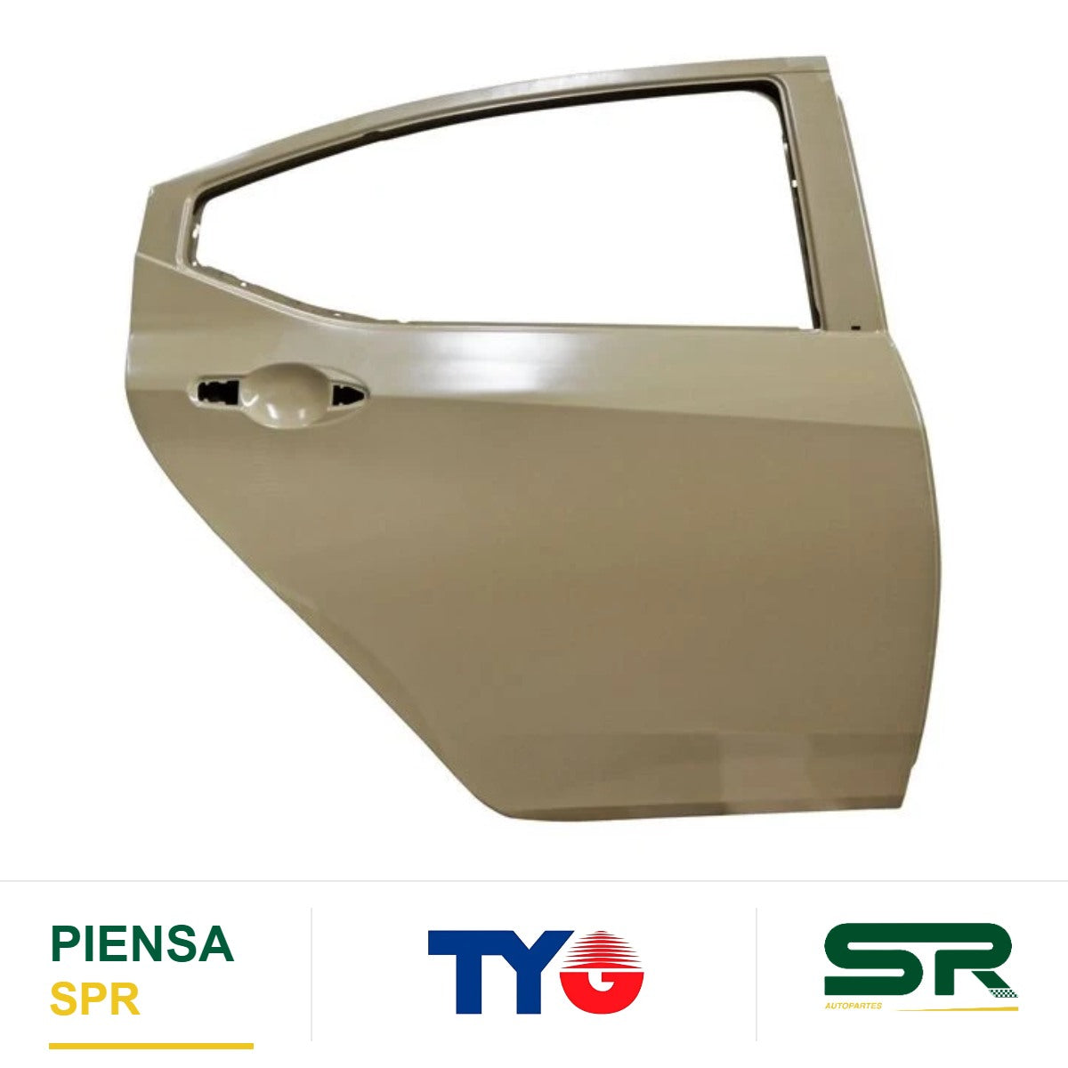 PUERTA TRASERA DERECHA NISSAN VERSA 2020-2025 TYG