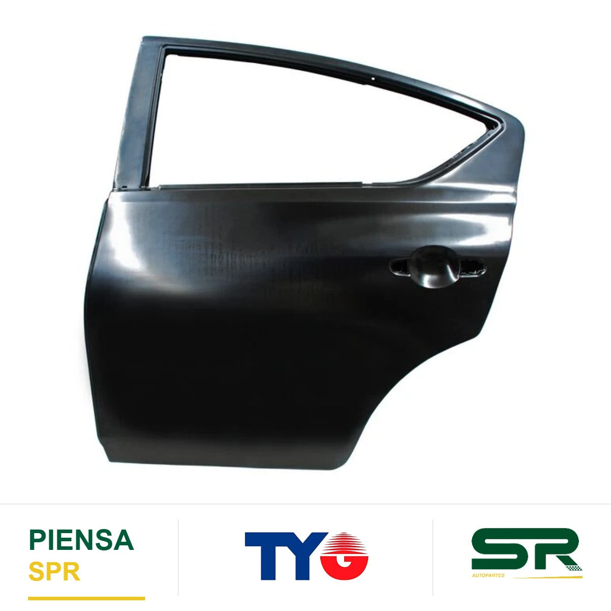 PUERTA TRASERA IZQUIERDA NISSAN VERSA 2012-2019 / V-DRIVE 2020-2025 TYG