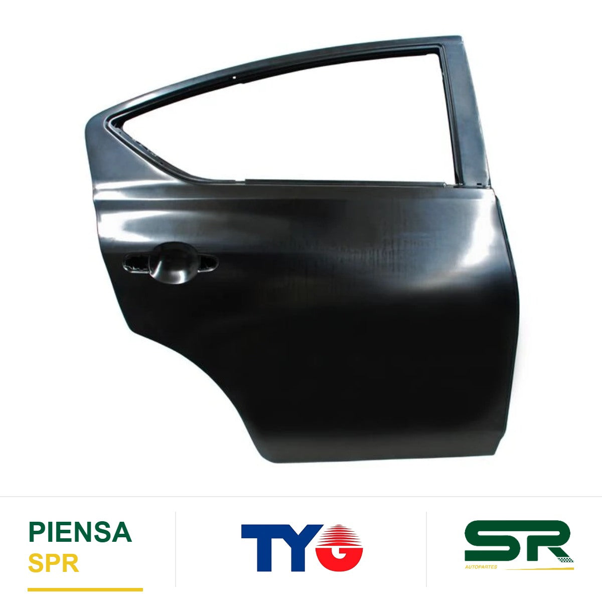 PUERTA TRASERA DERECHA NISSAN VERSA 2012-2019 / V-DRIVE 2020-2025 + TYG