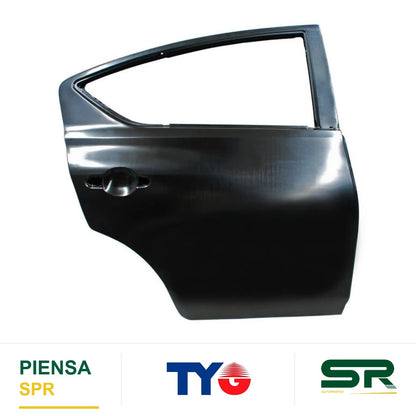 PUERTA TRASERA DERECHA NISSAN VERSA 2012-2019 / V-DRIVE 2020-2025 + TYG