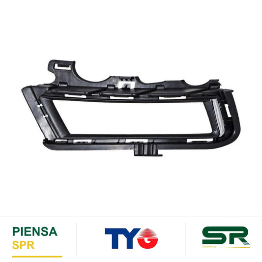 REJILLA IZQUIERDO PARA FARO DE NIEBLA CROMADA VOLKSWAGEN GOLF 2015-2017 FILO TYG