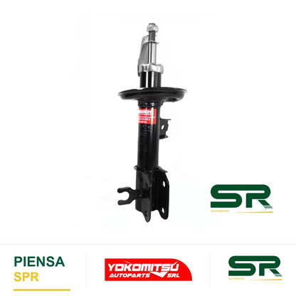 AMORTIGUADOR DELANTERO IZQUIERDO GAS (BEAT 1.2L 2018-2021) CHEVROLET SPARK 1.2L 2011-2017 YOKOMITSU
