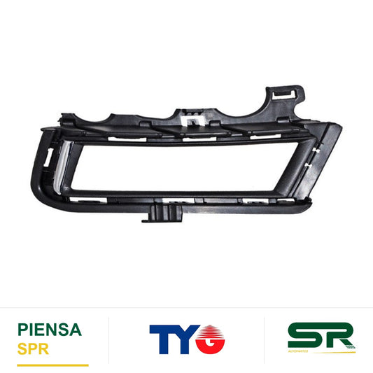 REJILLA DERECHO PARA FARO DE NIEBLA CROMADA VOLKSWAGEN GOLF 2015-2017 FILO TYG