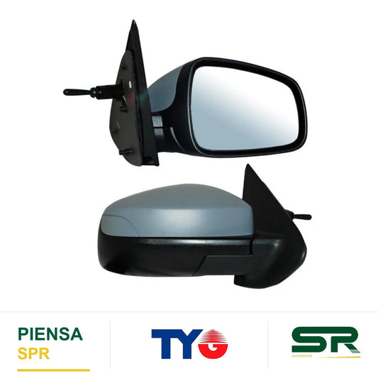 ESPEJO DERECHO CONTROL INTERIOR PARA PINTAR RENAULT SANDERO / RENAULT STEPWAY 2016-2019 / RENAULT LOGAN C 2015-2019 / RENAULT CONT S 2015-2019 / RENAULT DIRECC 2015-2019 TYG