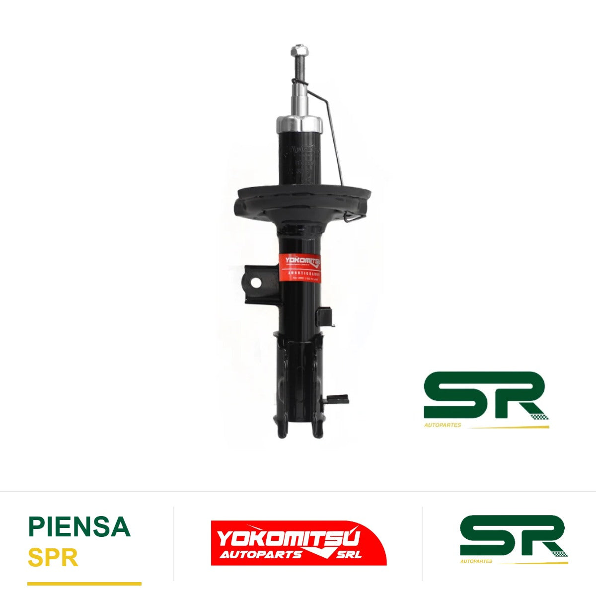 AMORTIGUADOR DELANTERO IZQUIERDO GAS (KIA RIO 2016-2017) DODGE ATTITUDE 1.6 L 2012-2014 YOKOMITSU