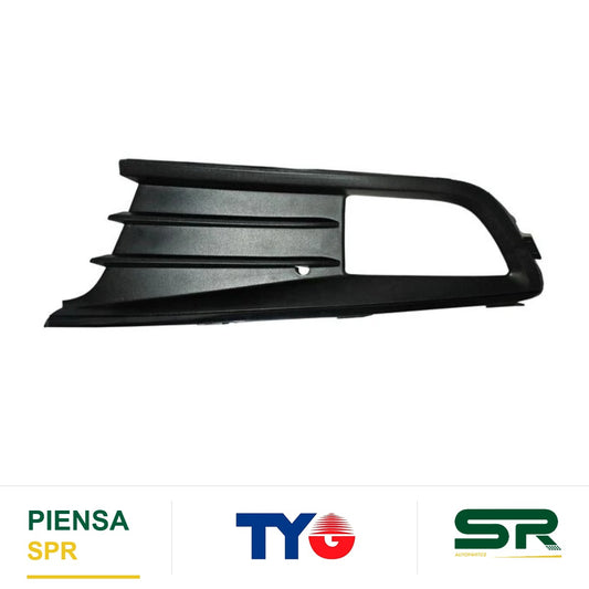 REJILLA IZQUIERDO PARA FARO DE NIEBLA VOLKSWAGEN GOL 2013-2016 AGT TYG