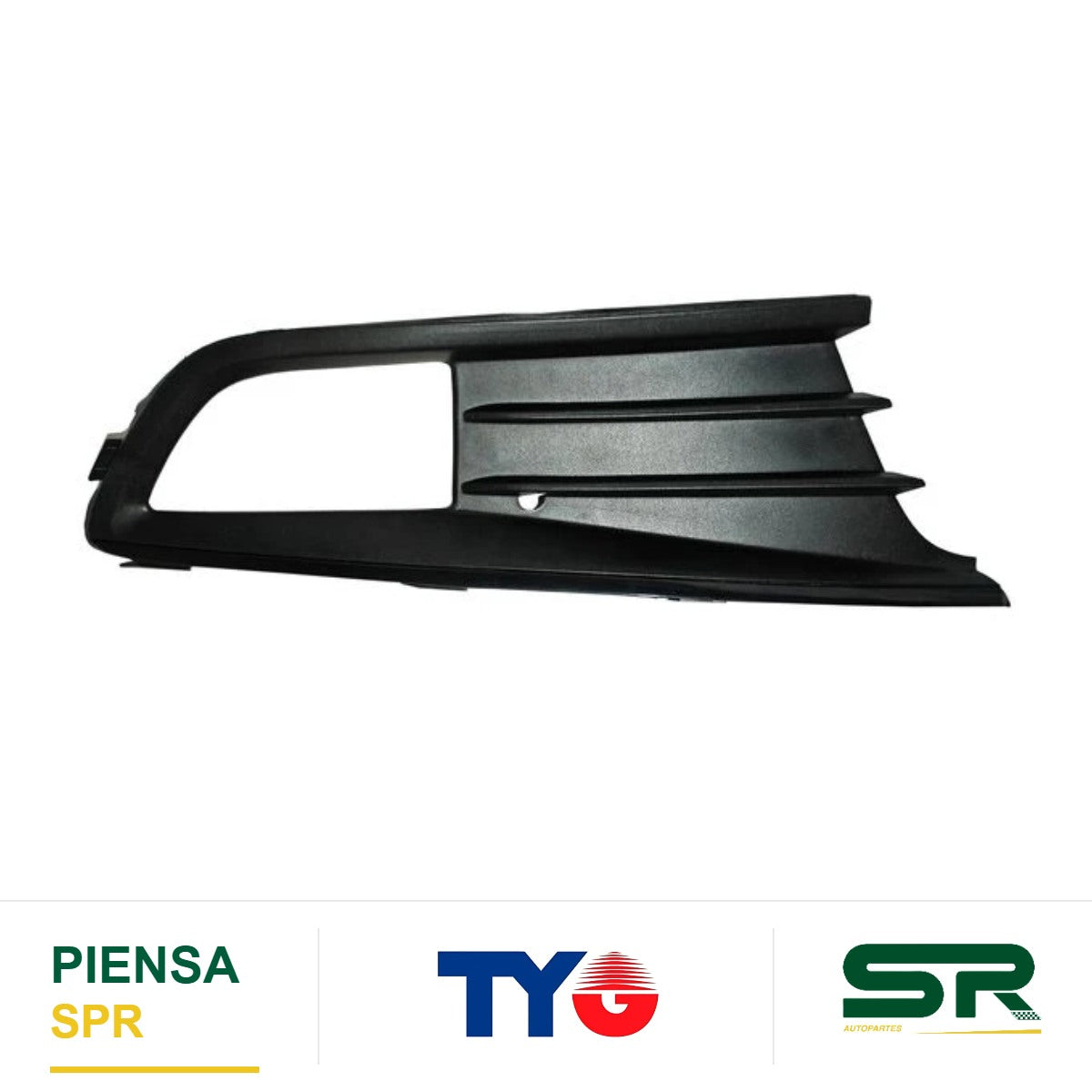 REJILLA DERECHA PARA FARO DE NIEBLA VOLKSWAGEN GOL 2013-2016 TYG