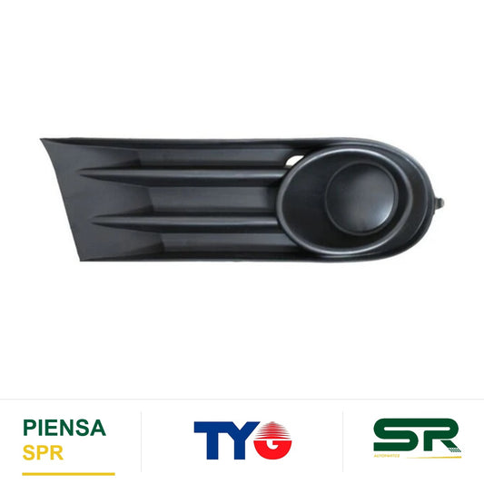 REJILLA DERECHO SIN FARO DE NIEBLA VOLKSWAGEN GOL 2008-2012 / SAVEIRO 2010-2013 AGT 287N TYG