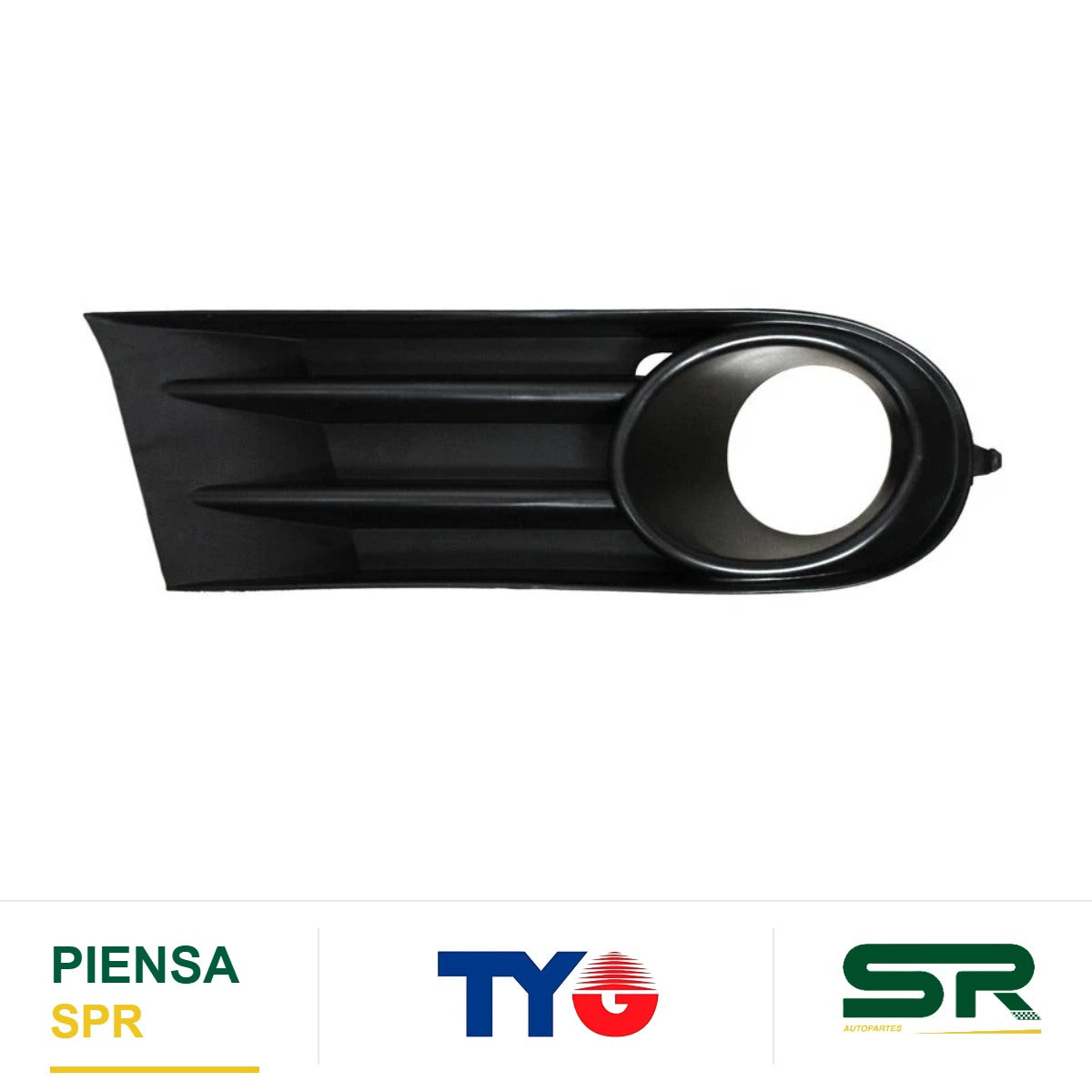 REJILLA DERECHA PARA FARO DE NIEBLA VOLKSWAGEN GOL 2008-2012 / VOLKSWAGEN SAVEIRO 2010-2013 TYG