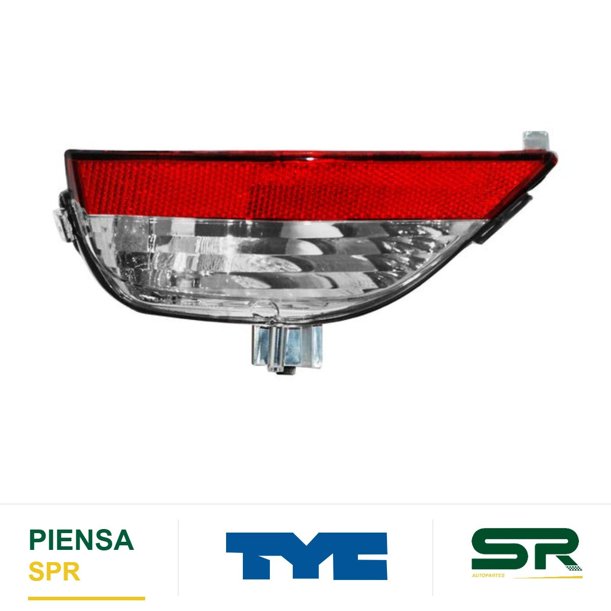 FARO DE NIEBLA IZQUIERDO SIN FOCO RENAULT CAPTUR 2018-2023 TRASERO TYC