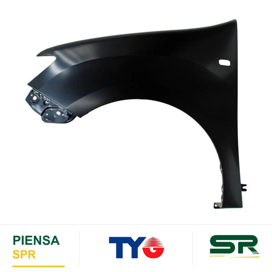 SALPICADERA IZQUIERDA RENAULT LOGAN 2015-2019 C / HOYO P / CUARTO LAT TYG