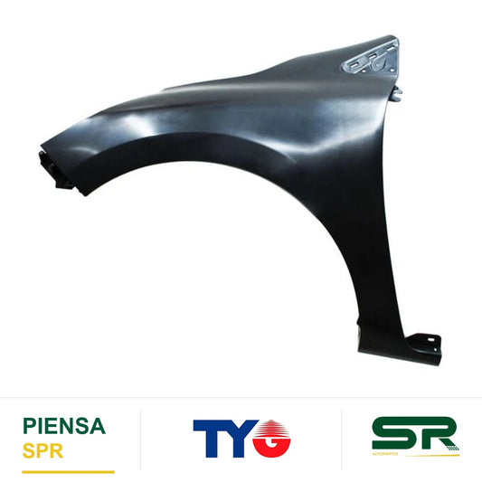 SALPICADERA IZQUIERDA RENAULT CLIO 2015-2016 PLASTICO TYG