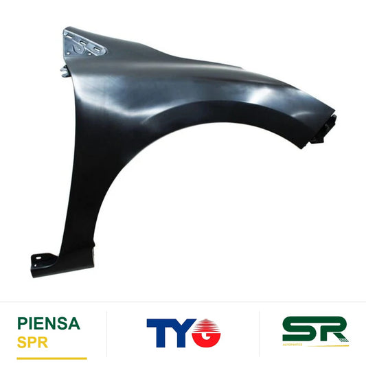 SALPICADERA DERECHA RENAULT CLIO 2015-2016 PLASTICO TYG