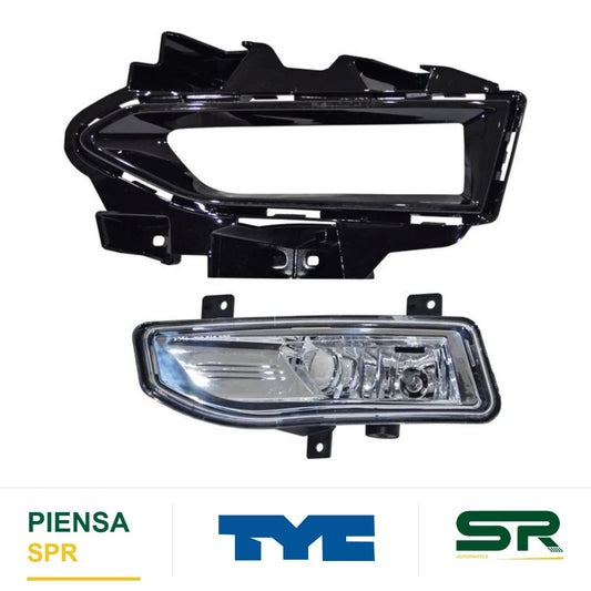 FARO DE NIEBLA IZQUIERDO NISSAN VERSA 2023-2025 C / REJILLA TYC