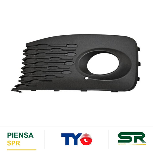 REJILLA IZQUIERDO PARA FARO DE NIEBLA VOLKSWAGEN CADDY 2022-2024 CARGO / PASAJEROS TYG