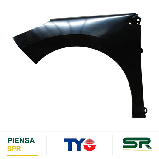 SALPICADERA IZQUIERDA PEUGEOT 308 2009-2011 PLASTICO TYG