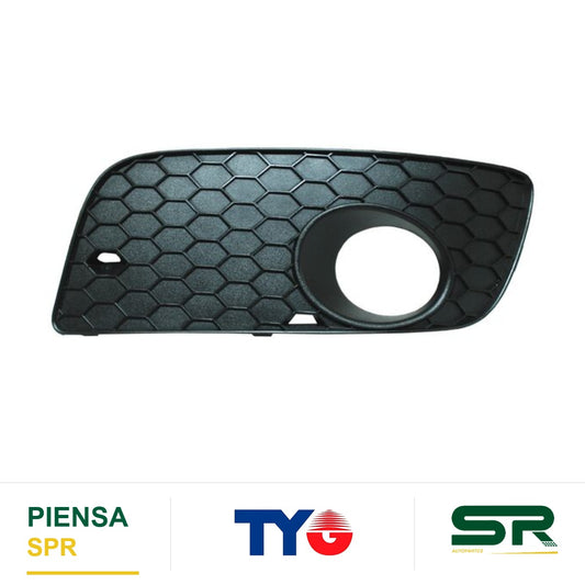 REJILLA IZQUIERDO PARA FARO DE NIEBLA VOLKSWAGEN BORA / GOLF GLI 2006-2010 DE DEF LATERAL PANAL TYG