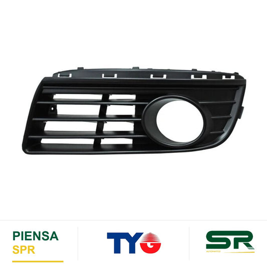 REJILLA IZQUIERDO PARA FARO DE NIEBLA VOLKSWAGEN BORA 2006-2010 TYG