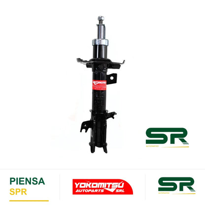 AMORTIGUADOR DELANTERO IZQUIERDO GAS (SEDAN/HATCHBACK) FORD FIGO 1.5L 2016-2022 YOKOMITSU