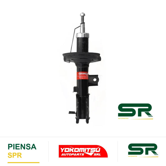 AMORTIGUADOR DELANTERO DERECHO GAS (KIA RIO 2016-2017) DODGE ATTITUDE 1.6L 2012-2014 YOKOMITSU