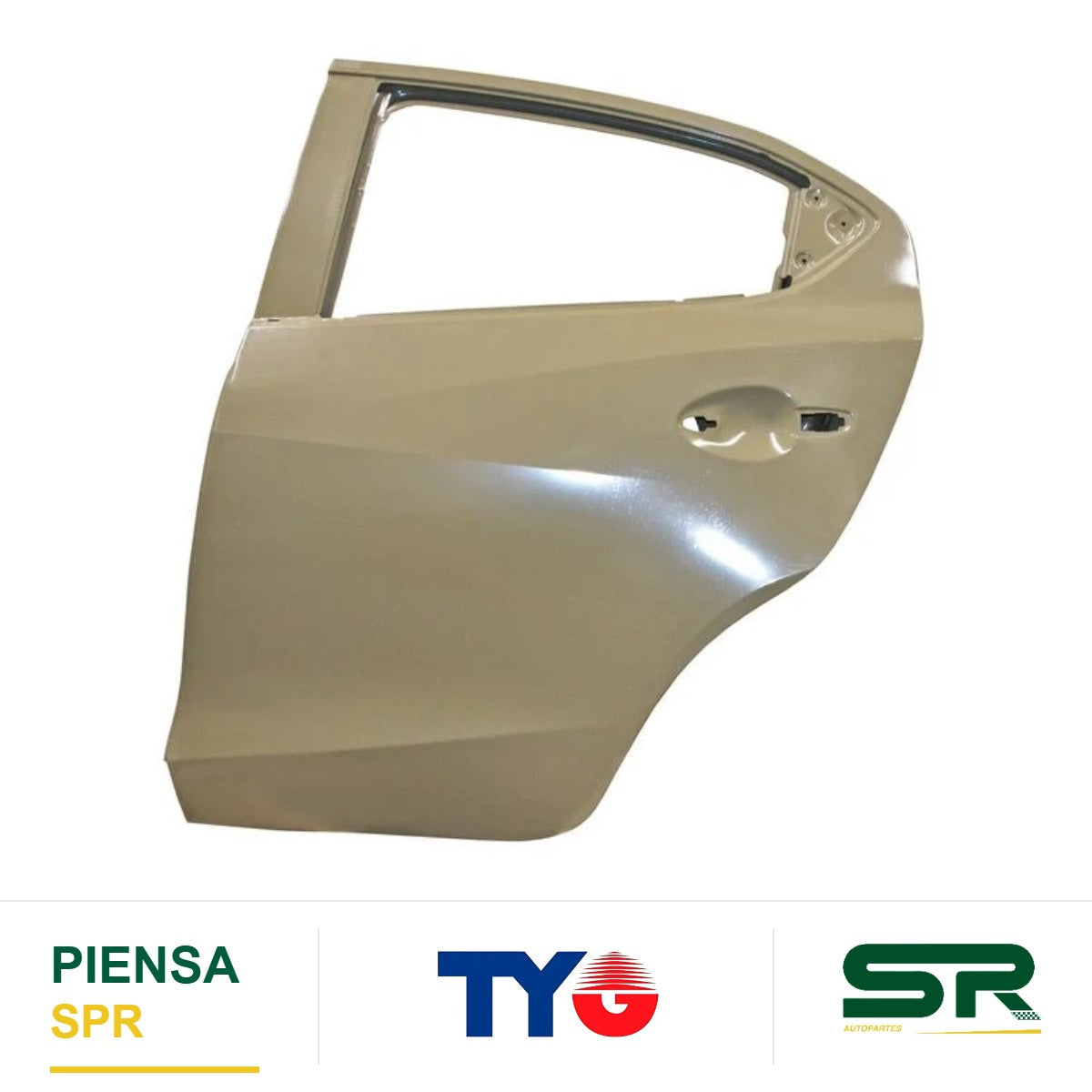 PUERTA TRASERA IZQUIERDA MAZDA 2 2016-2025 / YARIS R 2016-2020 TYG