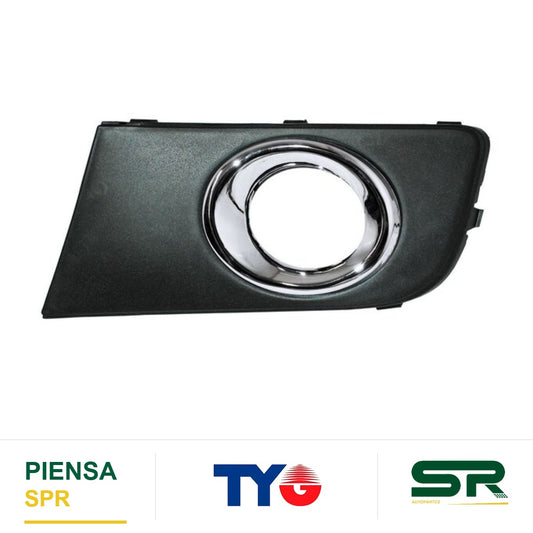 REJILLA IZQUIERDO PARA FARO DE NIEBLA CROMADA VOLKSWAGEN AMAROK 2011-2017 C / 352 TYG