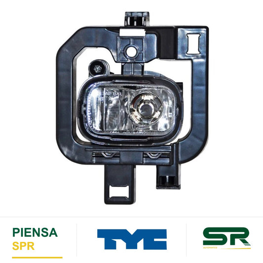 FARO DE NIEBLA IZQUIERDO CON FOCO NISSAN PICKUP NP-300 / FRONTIER 2021-2024 C / BASE TYC